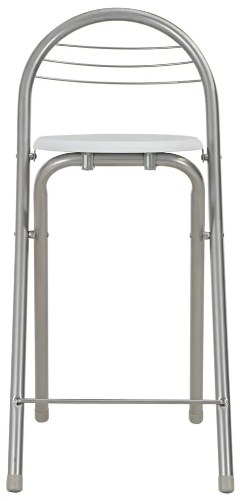3 pcs conjunto de bar com prateleiras de madeira e aço branco