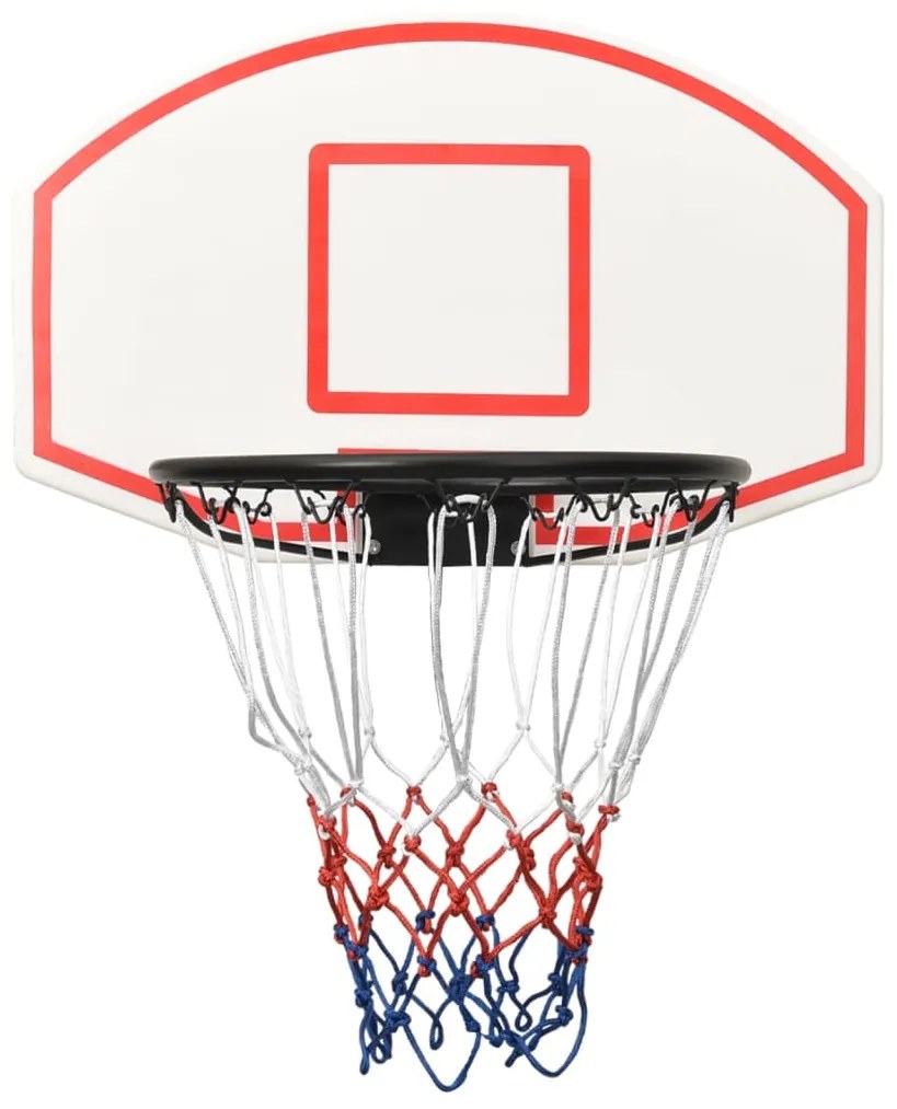 Tabela de basquetebol 71x45x2 cm polietileno branco