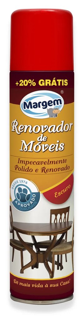 Renovador Móveis Margem Spray Escuro 250+50ml