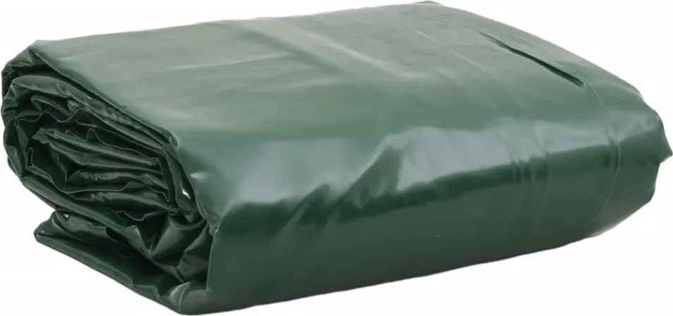 vidaXL Lona 5x7 m 650 g/m² verde