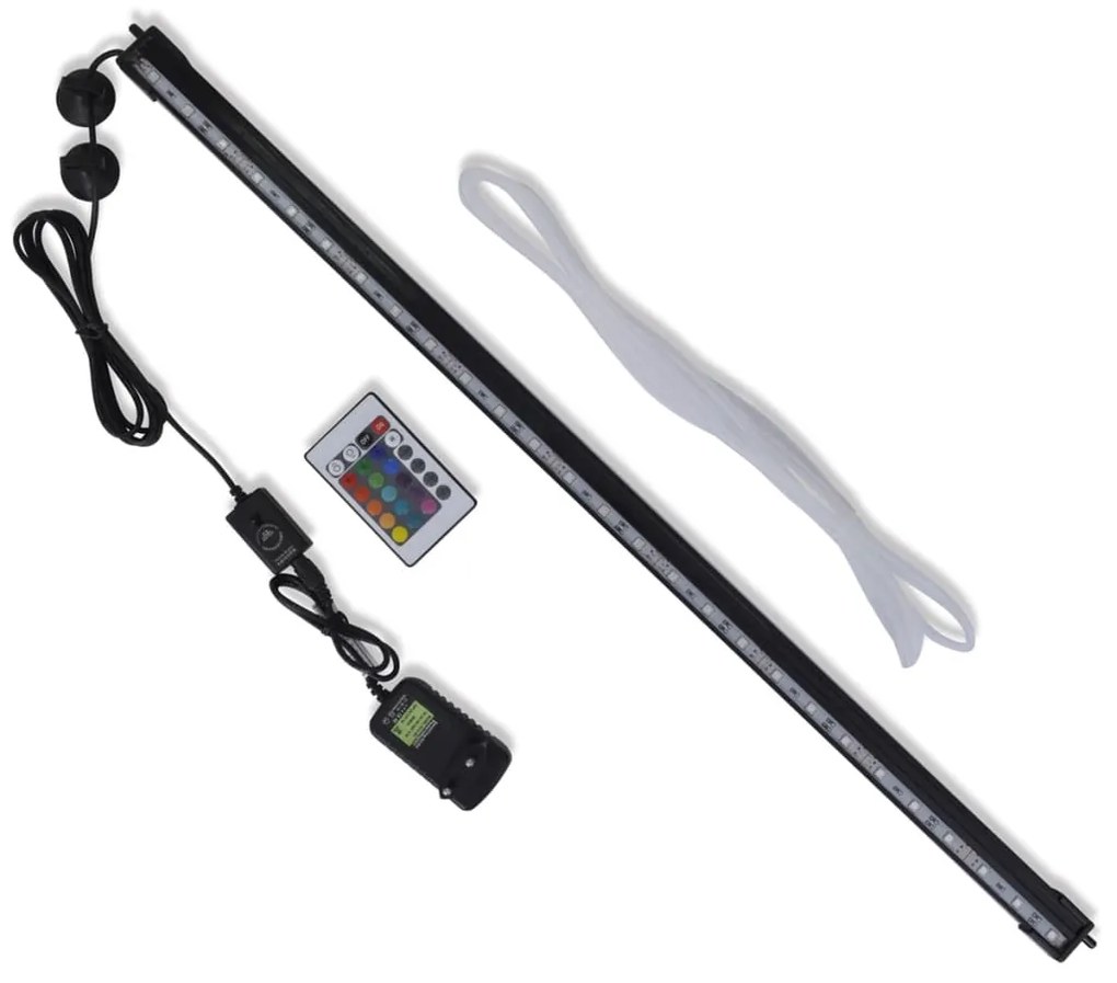 41209 vidaXL Lâmpada para aquário RGB bolhas RGB 71 cm