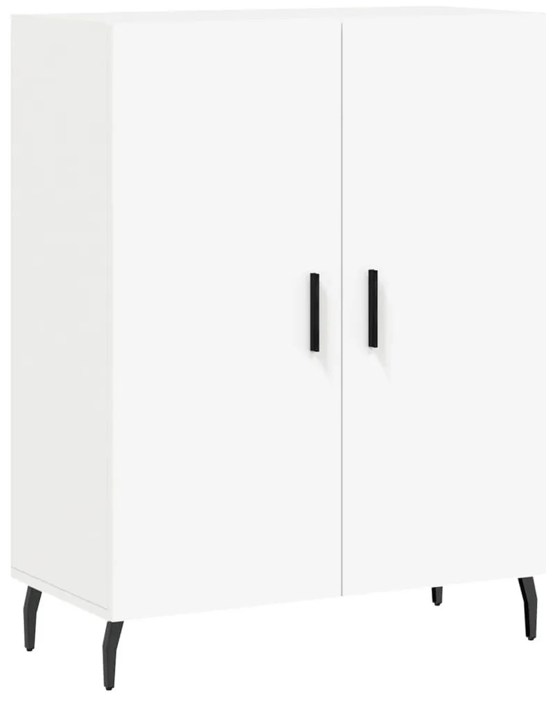 Armário alto 69,5x34x180 cm derivados de madeira branco