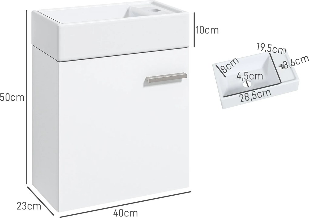 Armário Moderno – Modelo Rimini – 40x23x50 – Armazenamento Vertical –