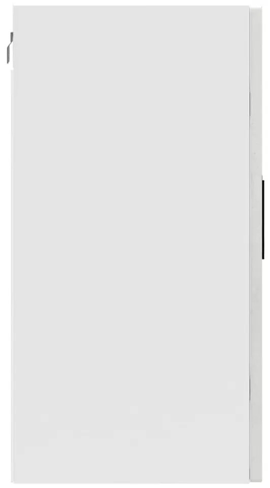 Armário de parede de cozinha porta de vidro Porto cinza betão