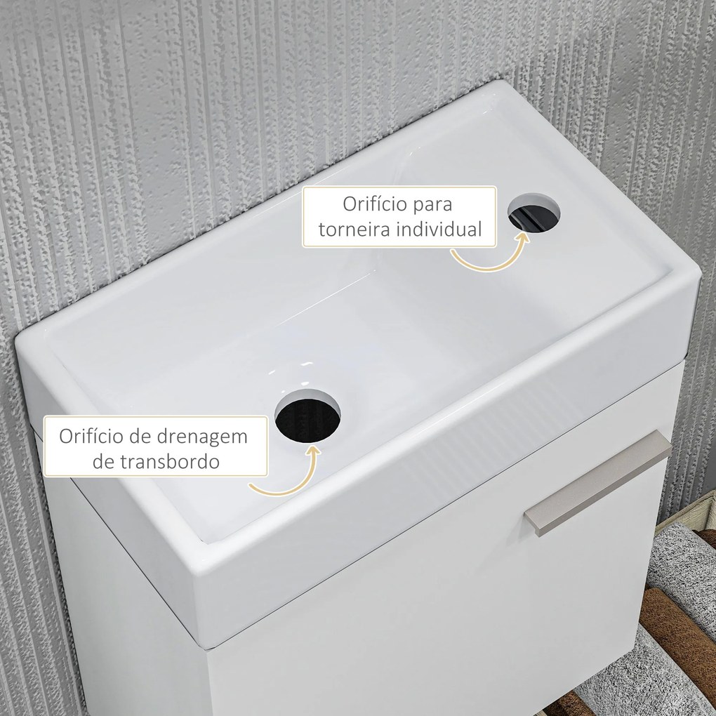 Armário Moderno – Modelo Rimini – 40x23x50 – Armazenamento Vertical –