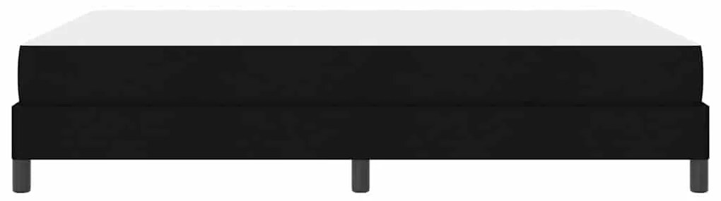 Cama Box Outros Preto 140 x 190 cm tecido