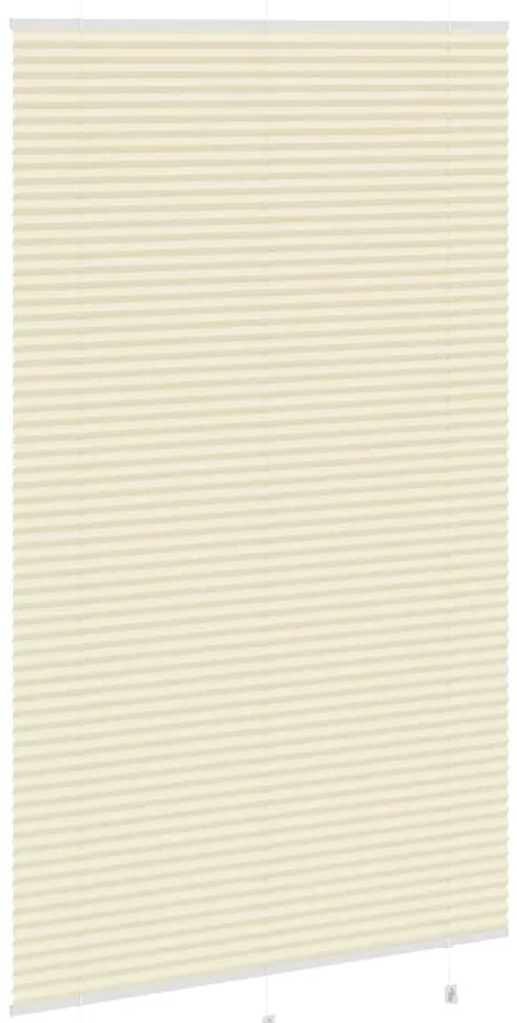Plissado Cego Creme 115x200 cm Largura Tecido 114,4cm Poliéster