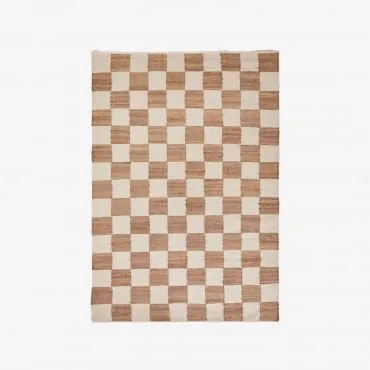 Alfombra Retangular Em Juta E Lã Jughead 300 X 200 Cm - Sklum