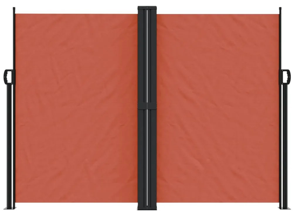 Toldo lateral retrátil 180x1000 cm terracotta