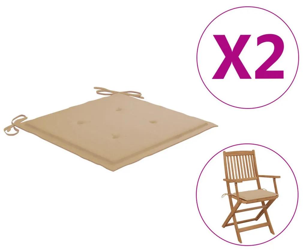 Almofada de cadeira VidaXL  Almofadão para cadeira de jardim 40 x 40 x 3 cm