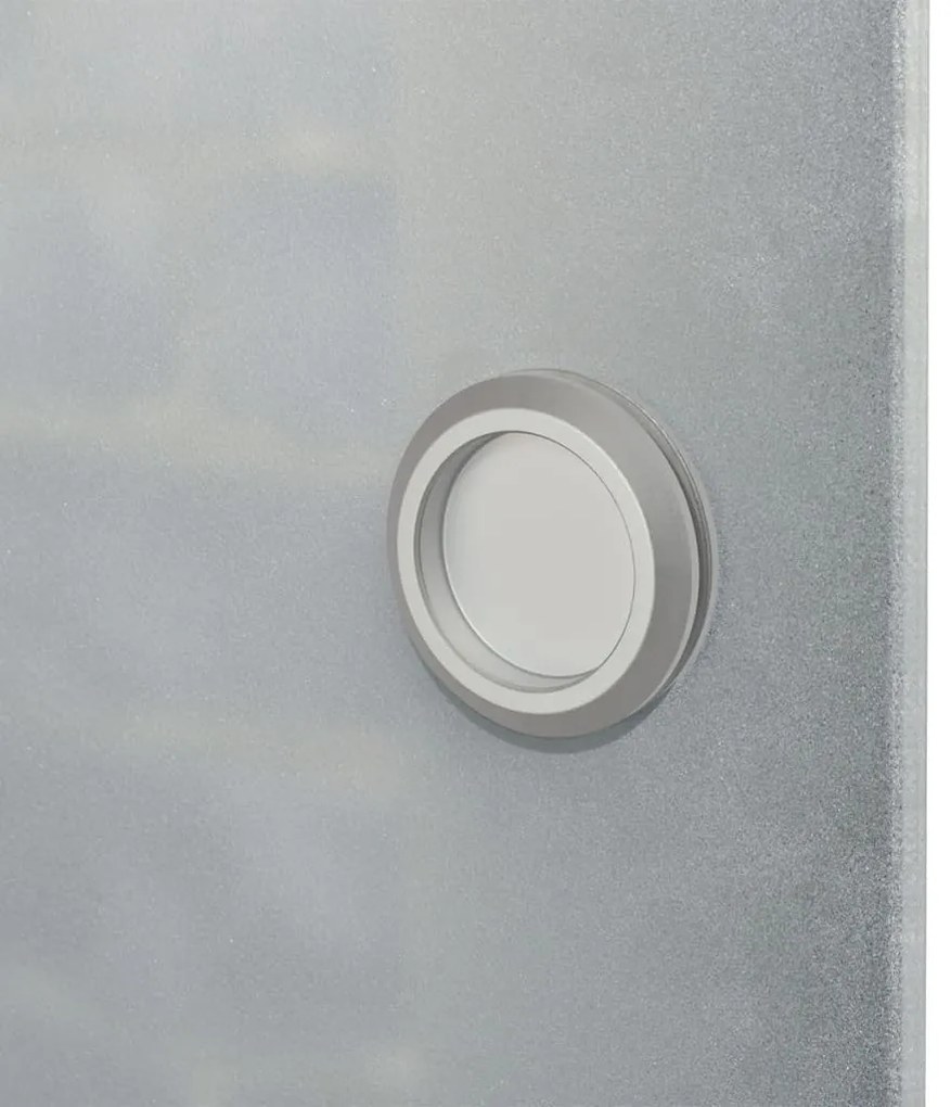 Portas deslizantes em vidro, 2 pcs