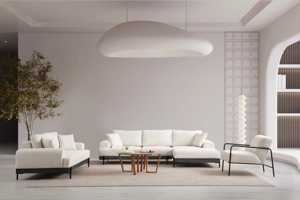 Sofá de Canto Eti – Branco – 280 x 170 cm