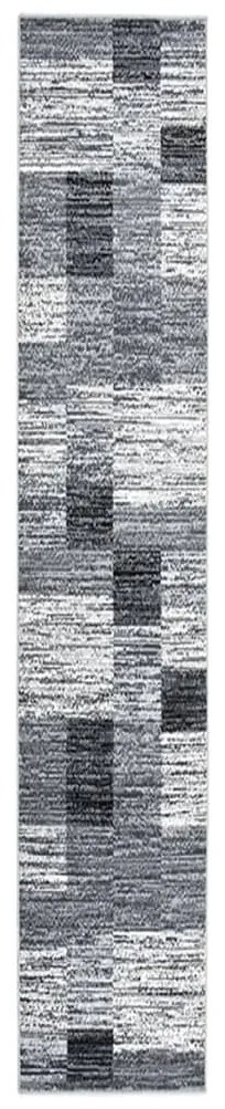 vidaXL Passadeira 80x500 cm polipropileno cinzento