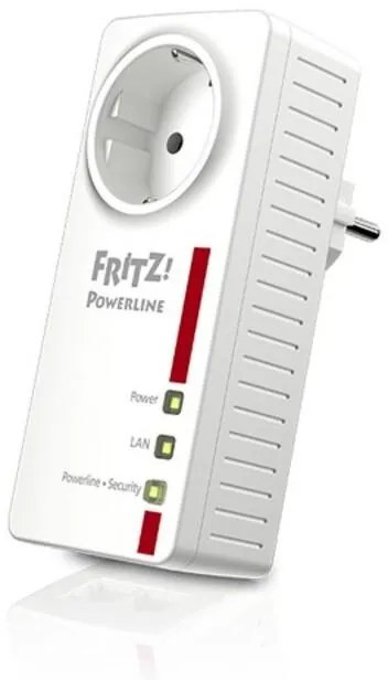 Adaptador PLC Fritz! 1220E LAN 1200 Mbps Branco