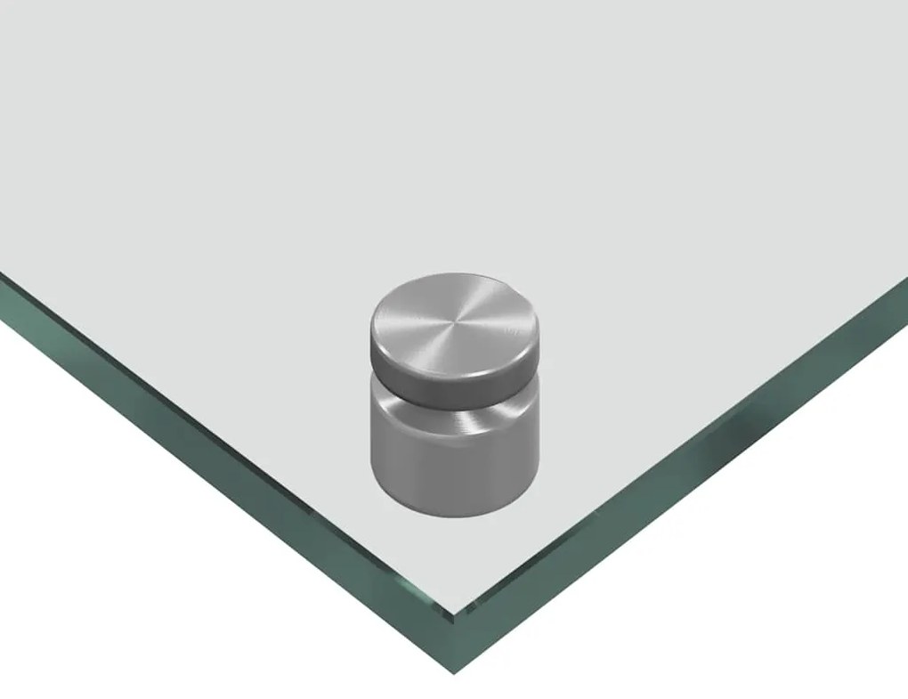 Revestimento de Cozinha vidaXL Transparente 120x50x0,6 cm em Vidro Tem