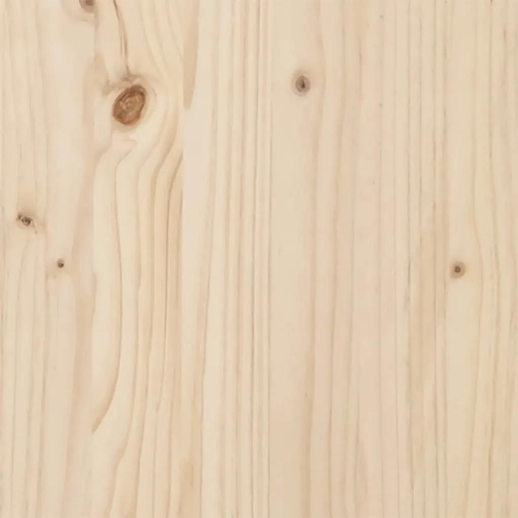 Espreguiçadeira 205x60x31,5 cm madeira de pinho maciça
