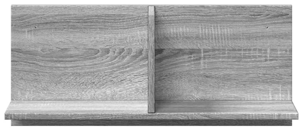 Armário de parede 70x16,5x30 cm deriv. madeira cinzento sonoma