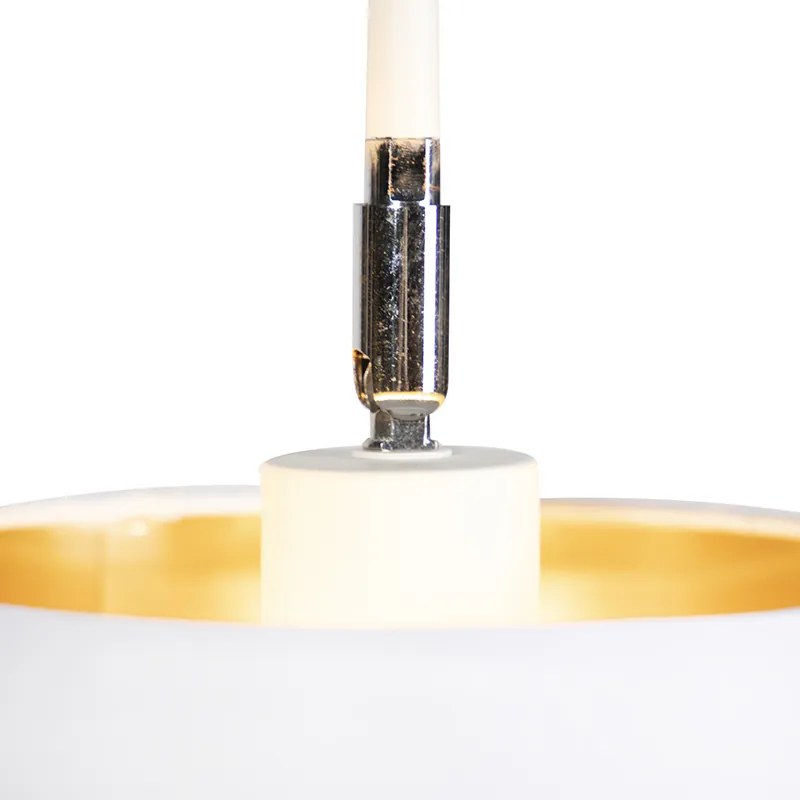 Candeeiro de pé moderno branco - Lofty