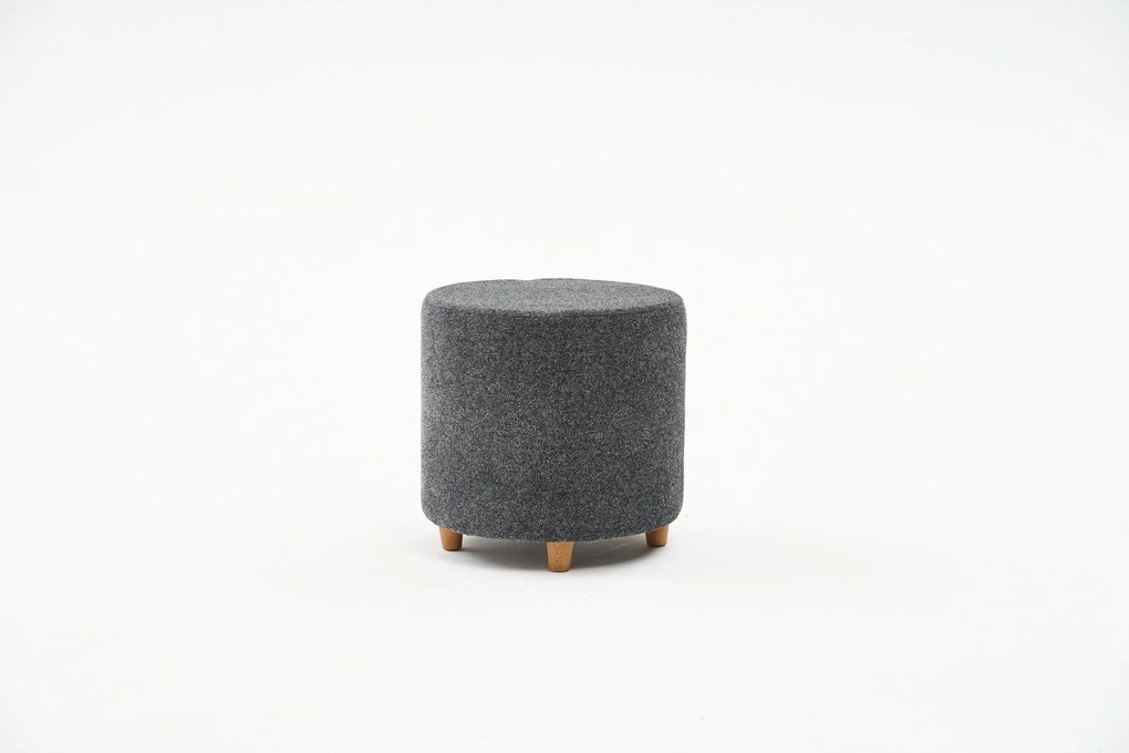 Pouffe Mario Gabbana – Antracite – 40 x 40 x 40 cm