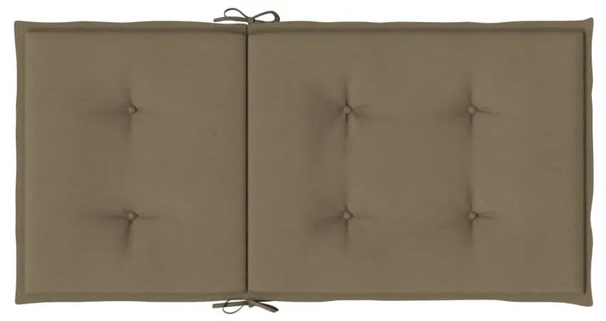 Almofadões lombares p/cadeiras 6pcs 100x50x4 cm mesclado tecido