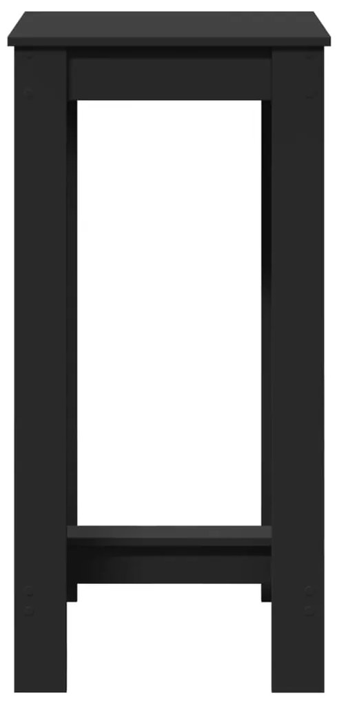Mesa de bar 51x50x103,5 cm derivados de madeira preto