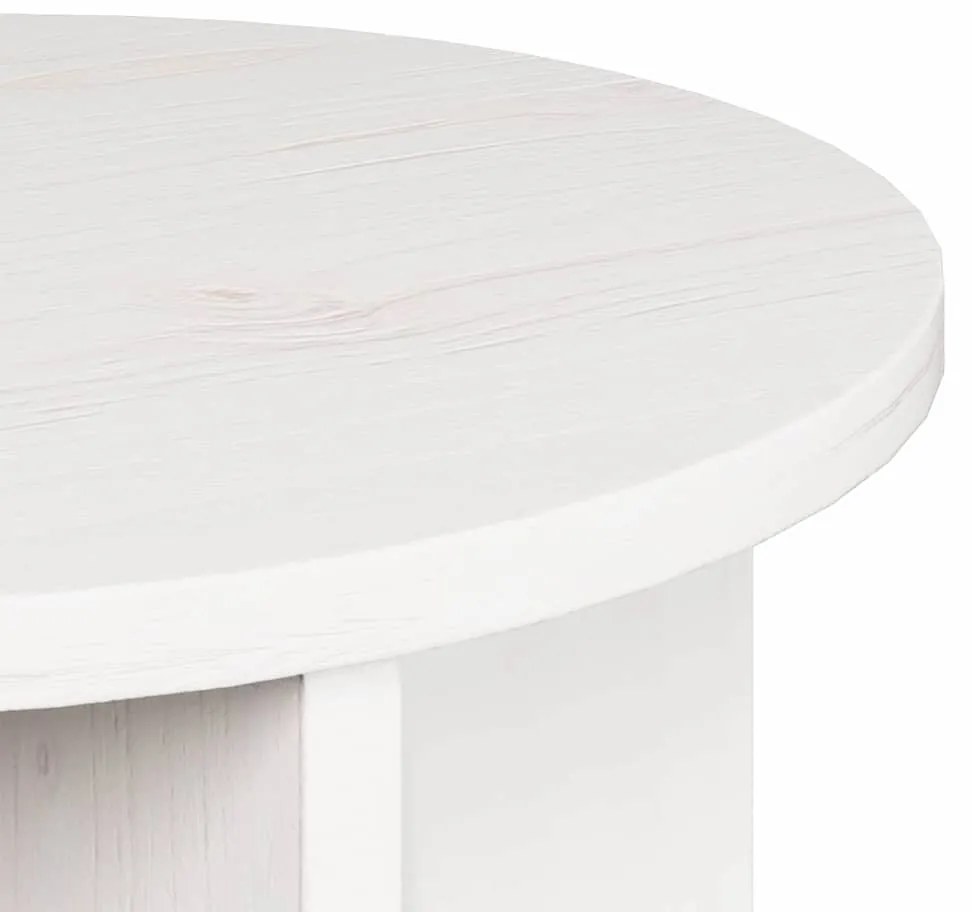 Conjunto de Mesas de Café 2 pcs Branco 39,5 x 39,5 x 30 cm