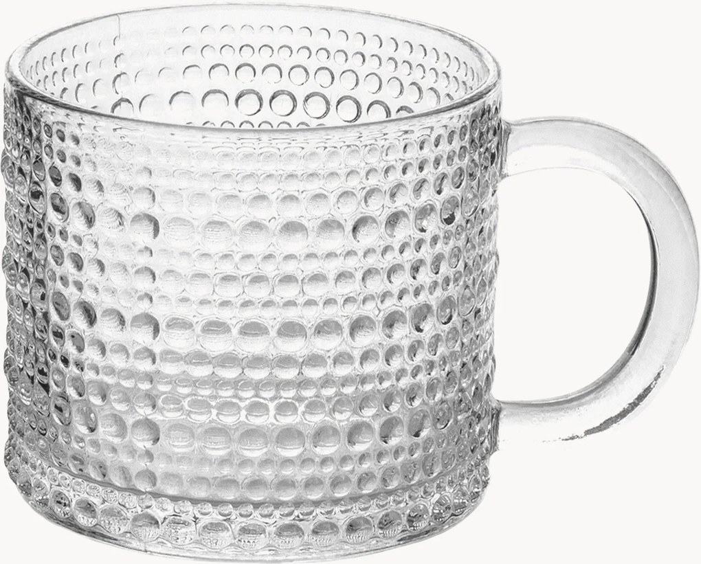 Canecas em vidro Prisma, conjunto de 2