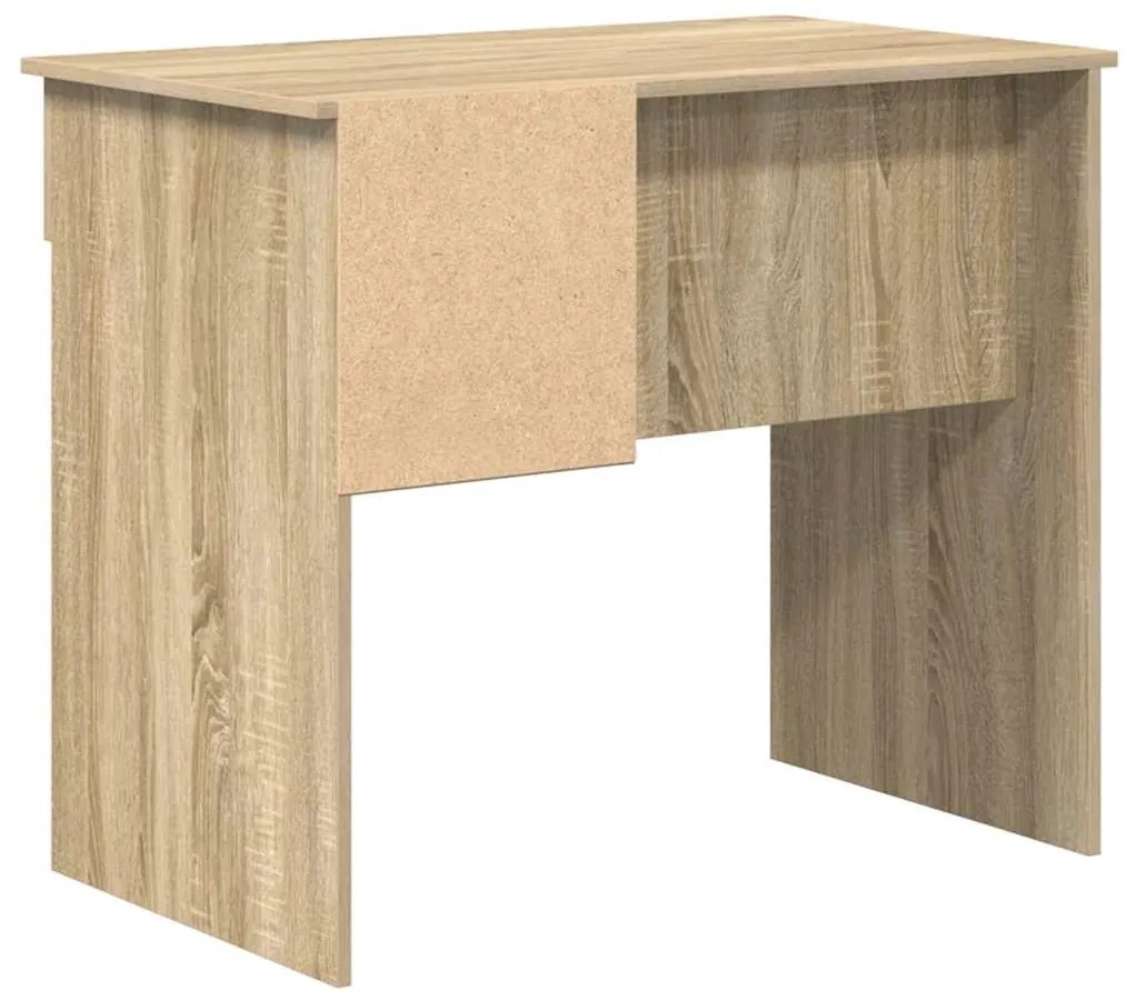 Secretária com Armazenamento Carvalho de Sonoma 90x49.5x75 cm Madeira