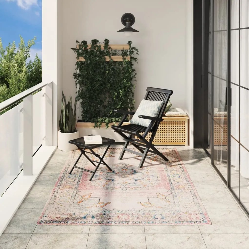 vidaXL Tapete de interior e exterior design vintage ARBIZU 160x230 cm