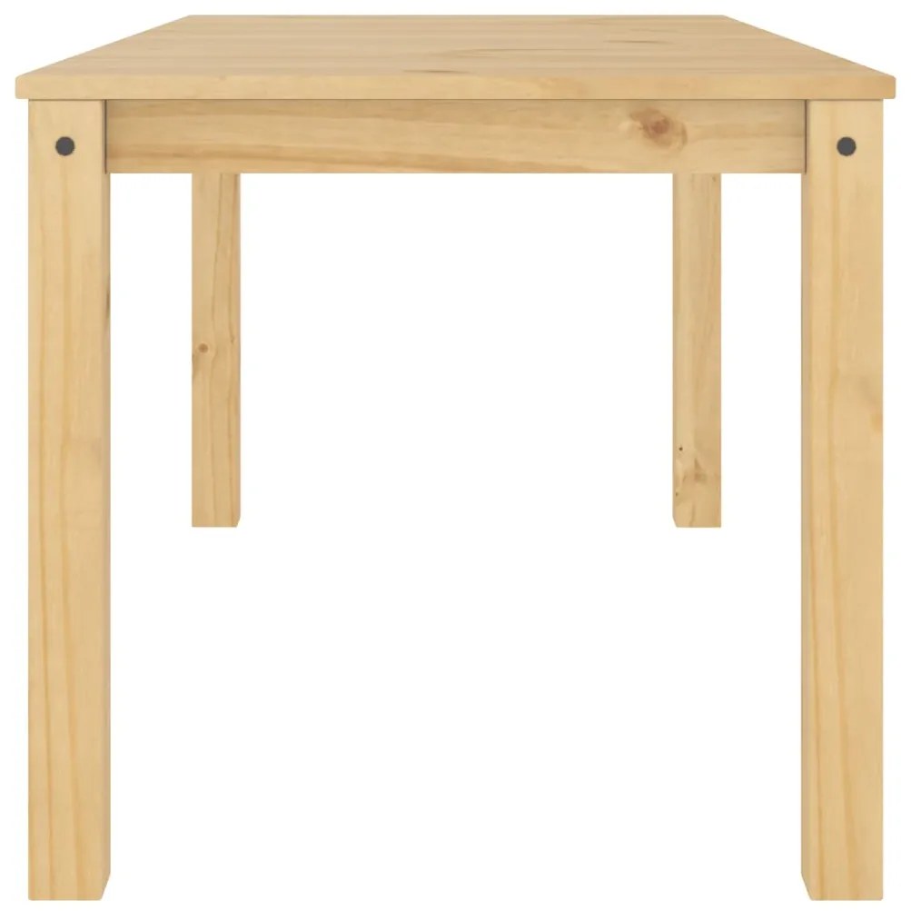 Mesa de jantar Panama 160x80x75 cm madeira de pinho maciça