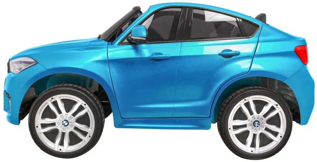 Carro elétrico para Crianças 12V 2 Lugares BMW X6M XXL Azul Pintado