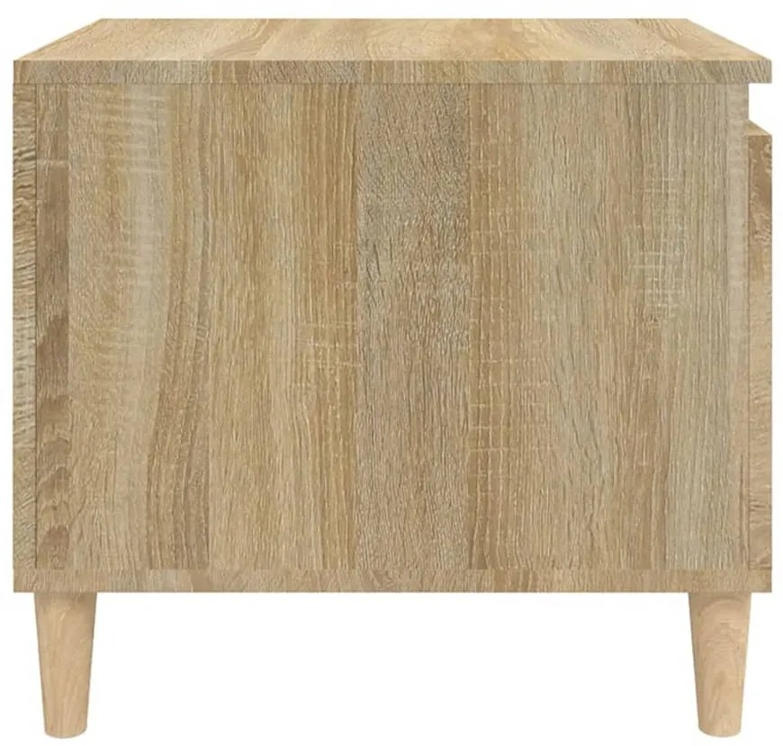 Mesa de centro 100x50x45 cm derivados madeira carvalho sonoma