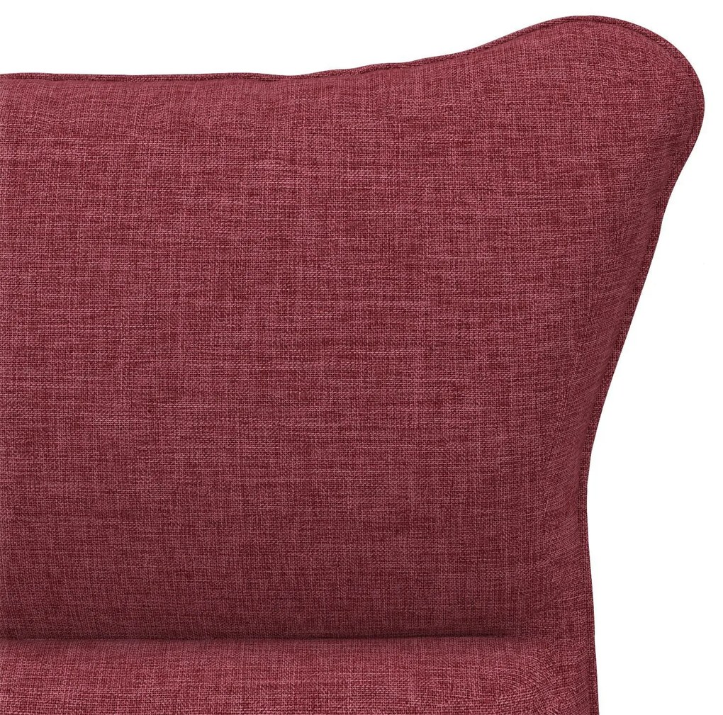 Poltrona Relaxante vidaXL Vermelha