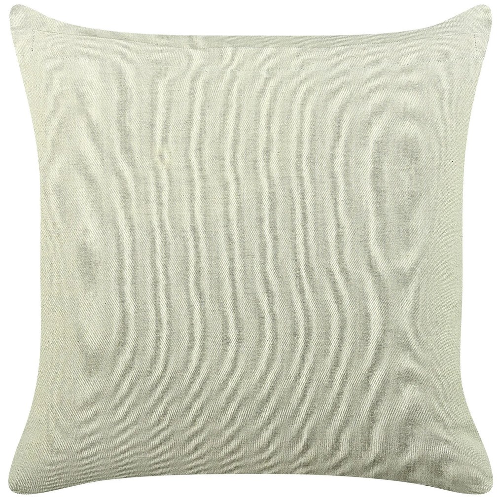 Conjunto de 2 almofadas decorativas em veludo verde 45 x 45 cm RUNGIA Beliani