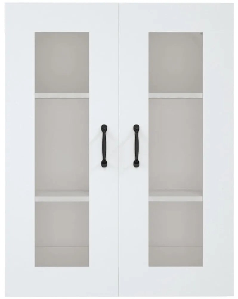 Armário de parede suspenso 69,5x34x90 cm branco