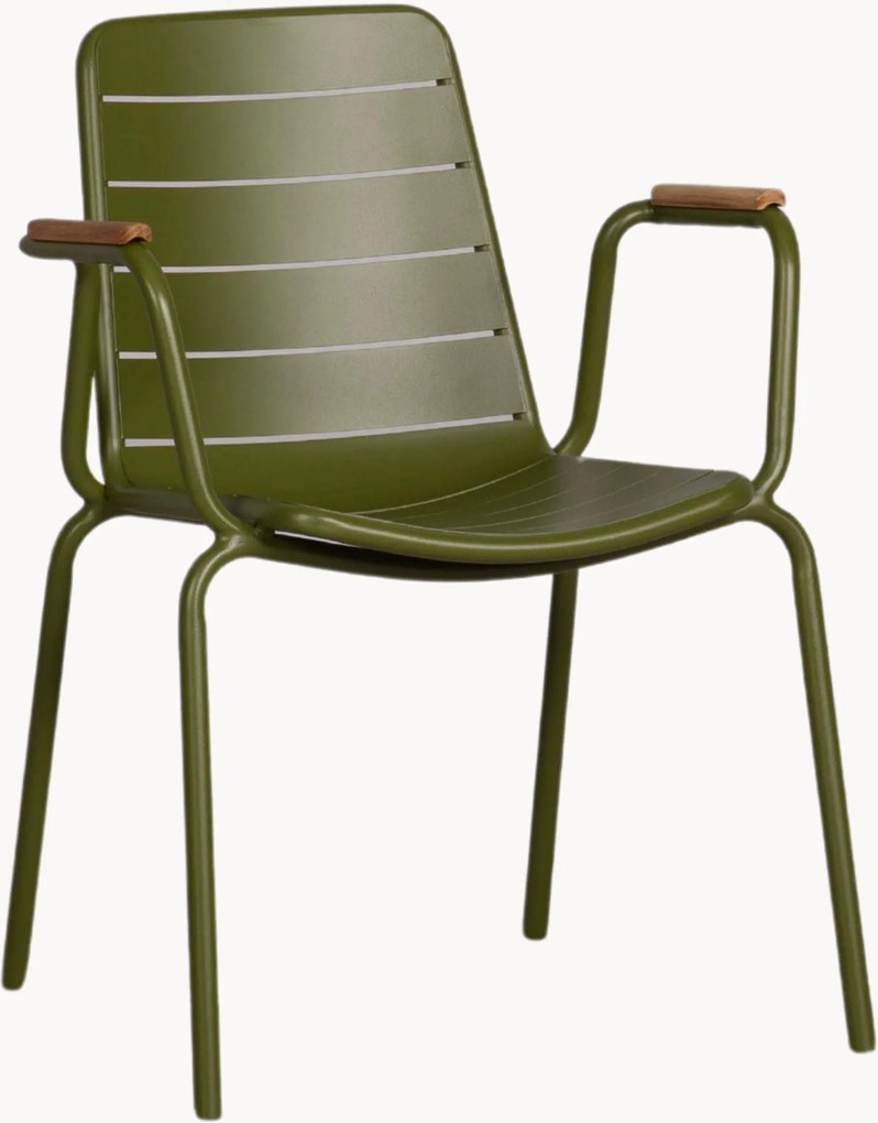 Cadeira de jantar empilhável para jardim Parc