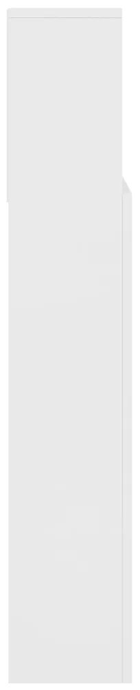 Armário de cabeceira 140x19x103,5 cm branco
