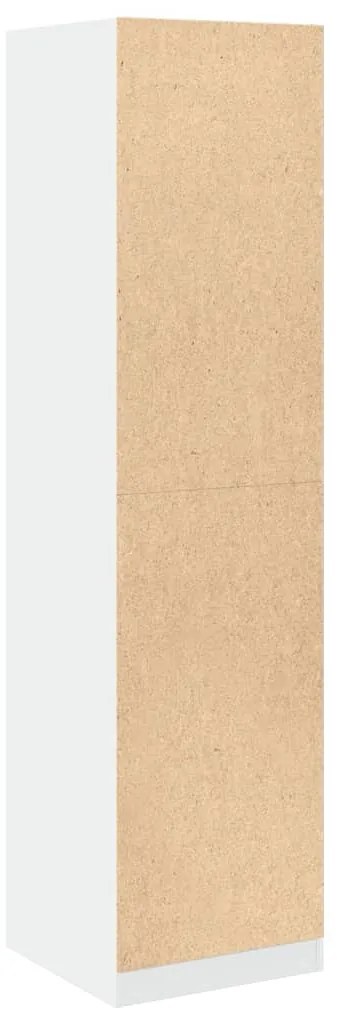 Roupeiro 50x50x200 cm contraplacado branco