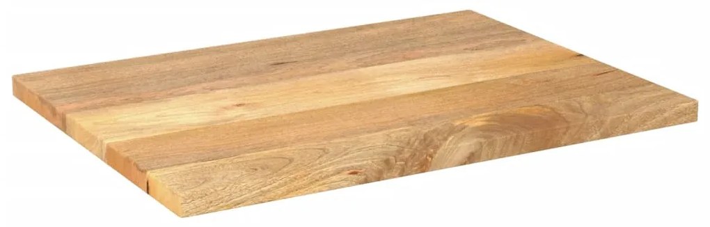 Tampo de mesa retangular 70x50x3,8 cm mangueira maciça