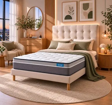 Colchão Actinuit Spring Adapt Latex - Mola Ensacada 180 x 75 cm