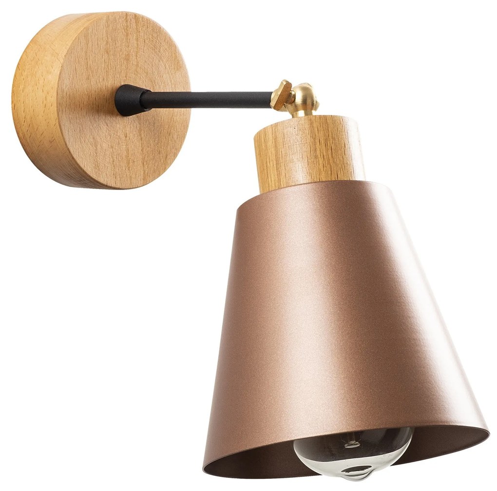 Candeeiro de Parede Manavgat – Cobre – 14 cm
