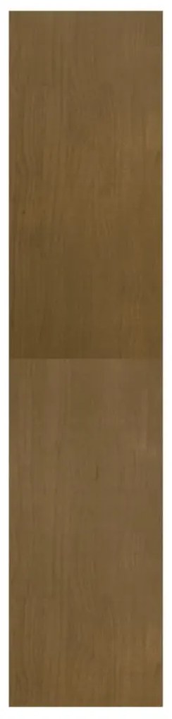 Estante/divisória 40x30x135,5 cm madeira de pinho castanho mel