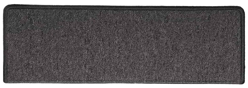 Tapetes de escada 30 pcs 65x21x4 cm antracite