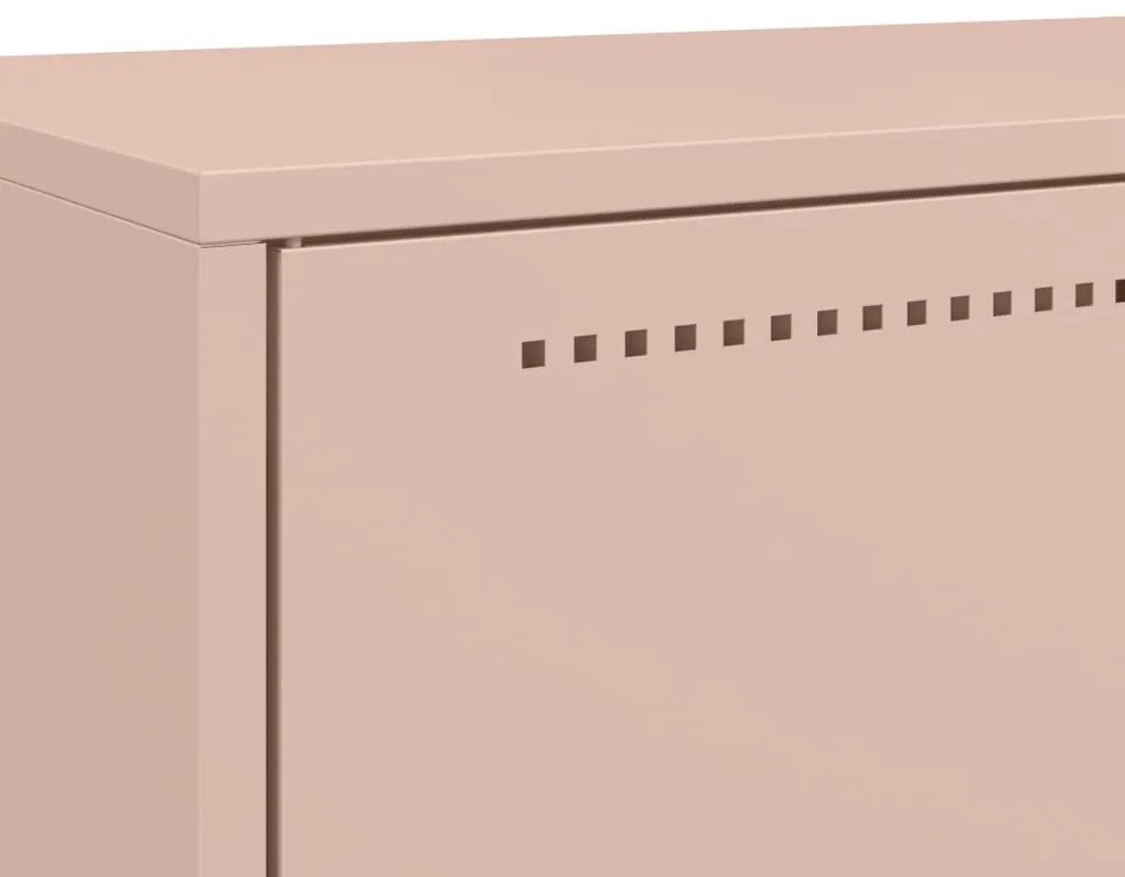 Móvel alto 68x39x111,5 cm aço rosa