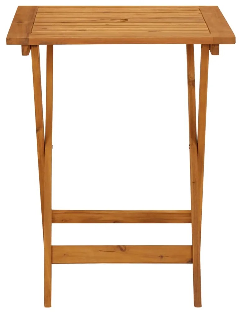3 pcs conjunto de bistrô vime PE e madeira maciça cinzento