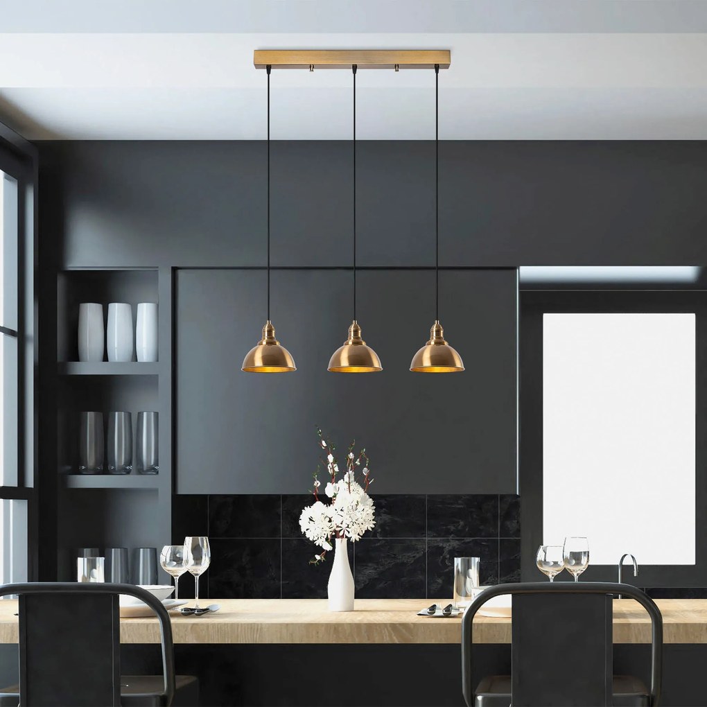 Candeeiro Suspenso Varzan – Vintage – 70 x 21 x 117 cm