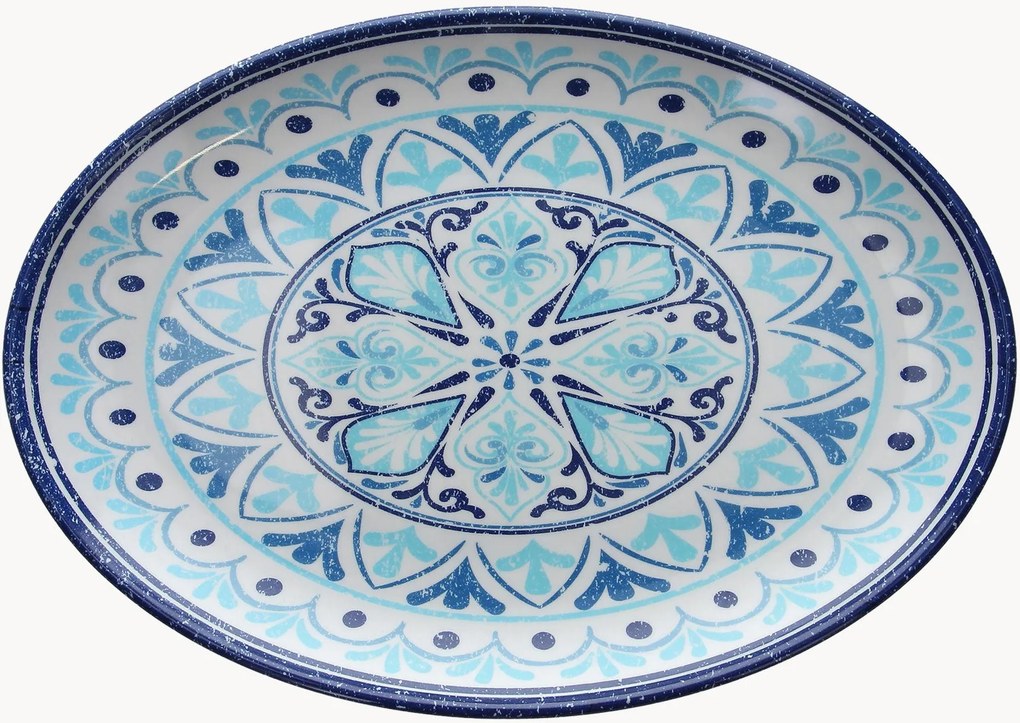 Pratos ovais Cefalu, conjunto de 3