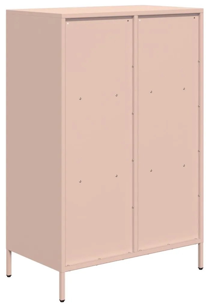 Móvel alto 68x39x103,5 cm aço rosa