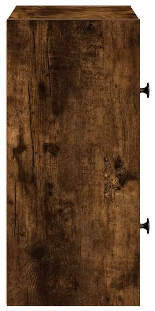 Estante 40x24x52 cm derivados de madeira carvalho fumado