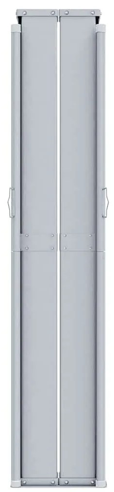 Toldo lateral retrátil 200x600 cm cor creme